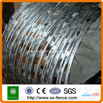 spplier galvanizado quente do arame farpado